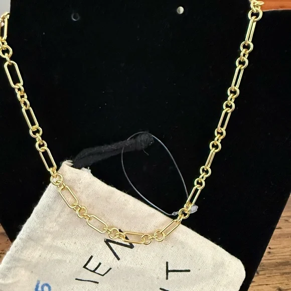 Madewell chunky link chain necklace NEW with dust bag - Picture 4 of 8
